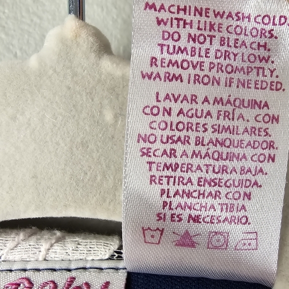 BABY BERI Pleated Whimsical Dress Lace Collar Butterfly Navy‎ Baby Girls 6-9 M - Picture 14 of 14